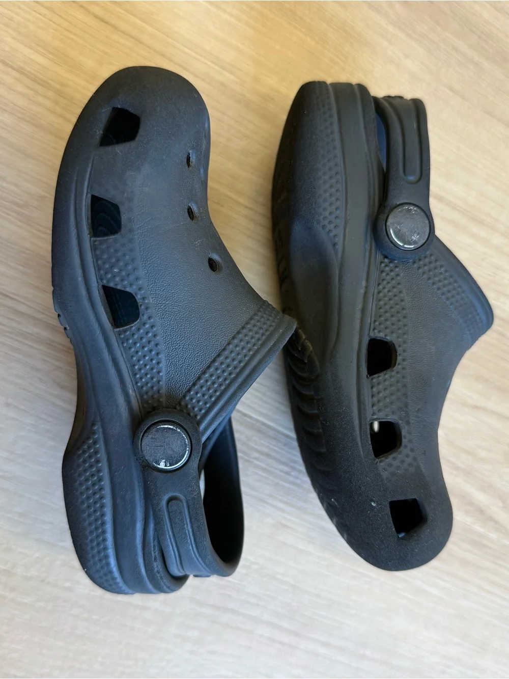 CROCS Kids Black Classic Clog Sandals